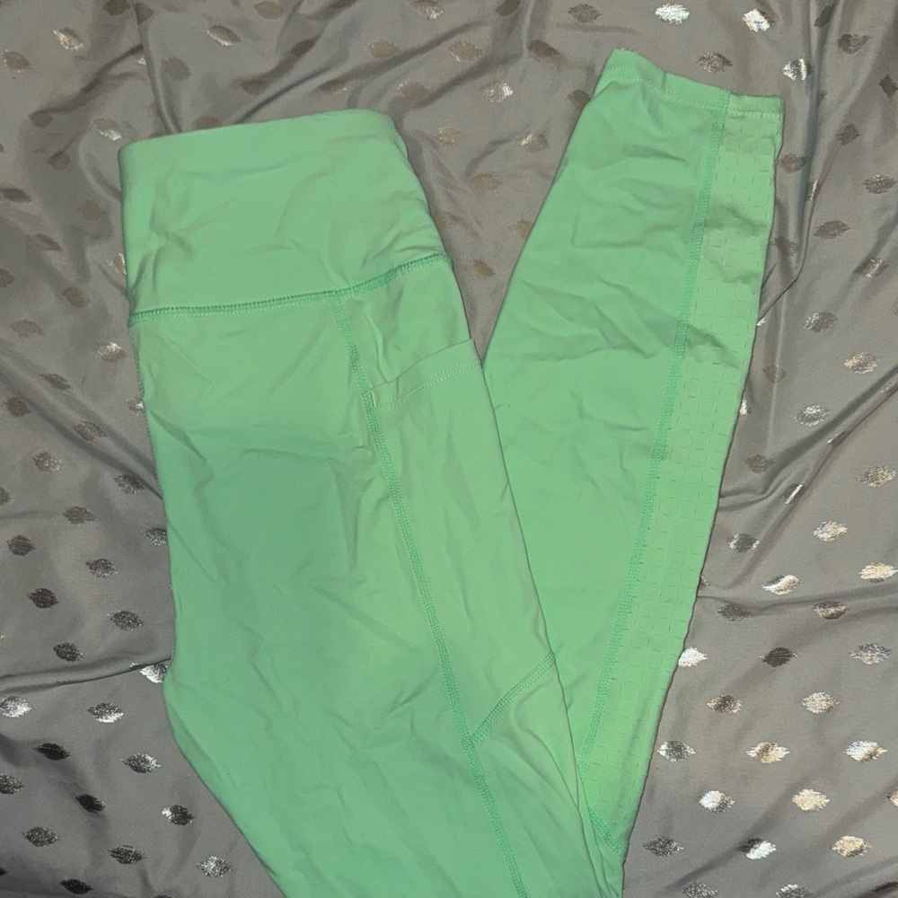 Green High-Waisted Leggings